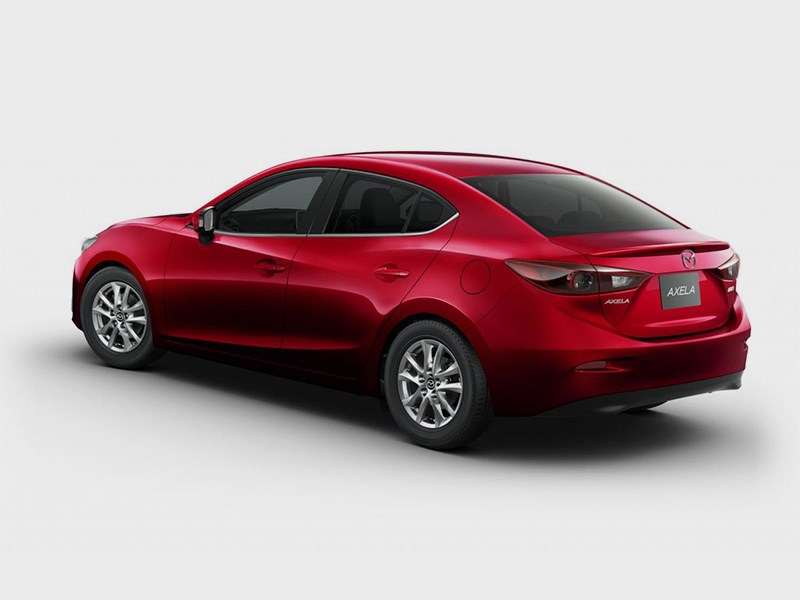 Фото Mazda Axela - Mazda Axela 2013 вид сзади