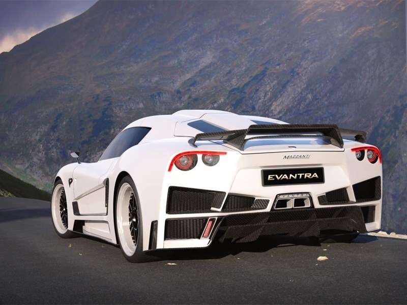 Фото Mazzanti Evantra - Mazzanti Evantra 2013 вид сзади