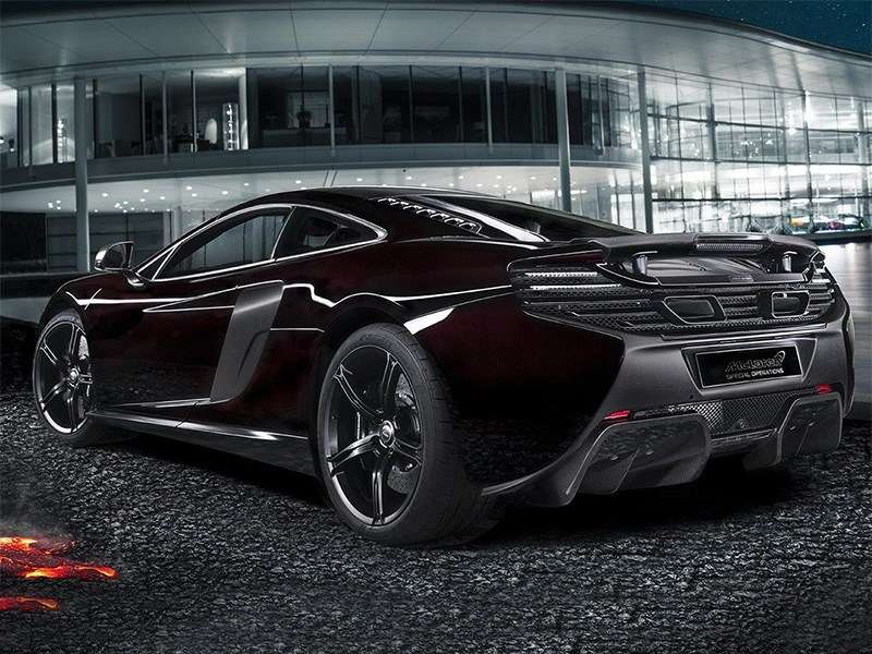 Фото McLaren 650S - McLaren Special Operations 650S Coupe 2014 вид сзади