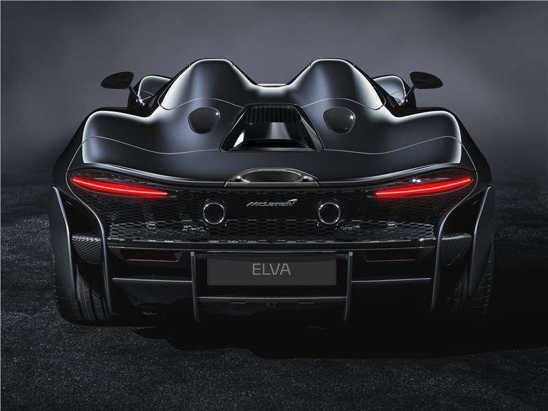Фото McLaren Elva - McLaren Elva 2021 вид сзади