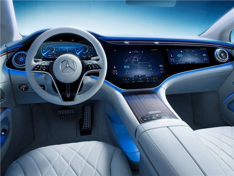 Фото Mercedes-Benz EQS - Mercedes-Benz EQS (2022) салон