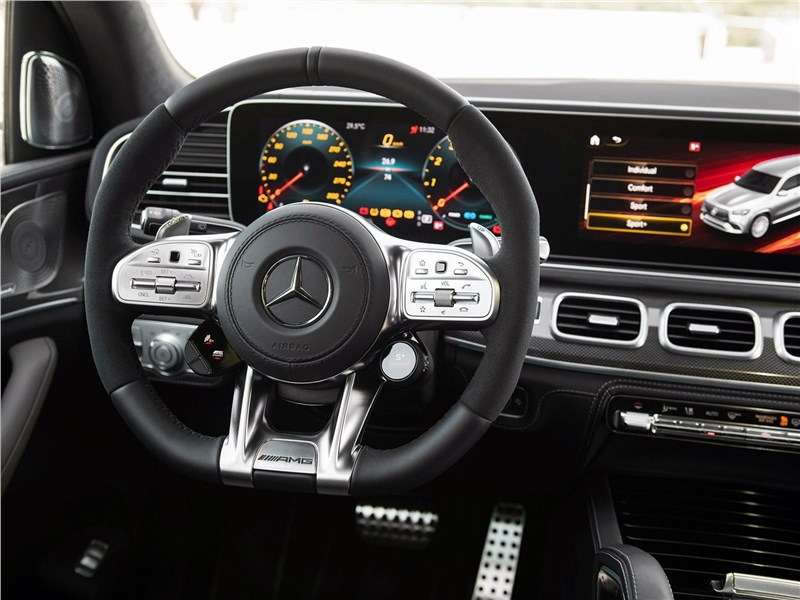 Фото Mercedes-Benz GLS AMG - Mercedes-Benz GLS63 AMG 2021 салон