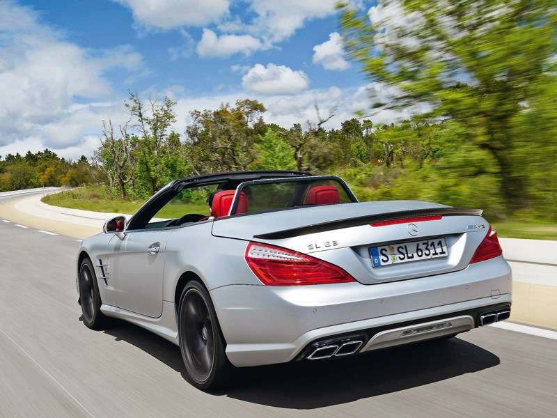 Фото Mercedes-Benz SL-Class AMG - Технически новый SL 63 AMG близок к совершенству