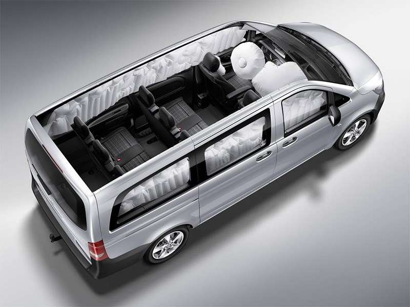 Фото Mercedes-Benz Vito - Mercedes-Benz Vito Tourer 2015 подушки безопасности