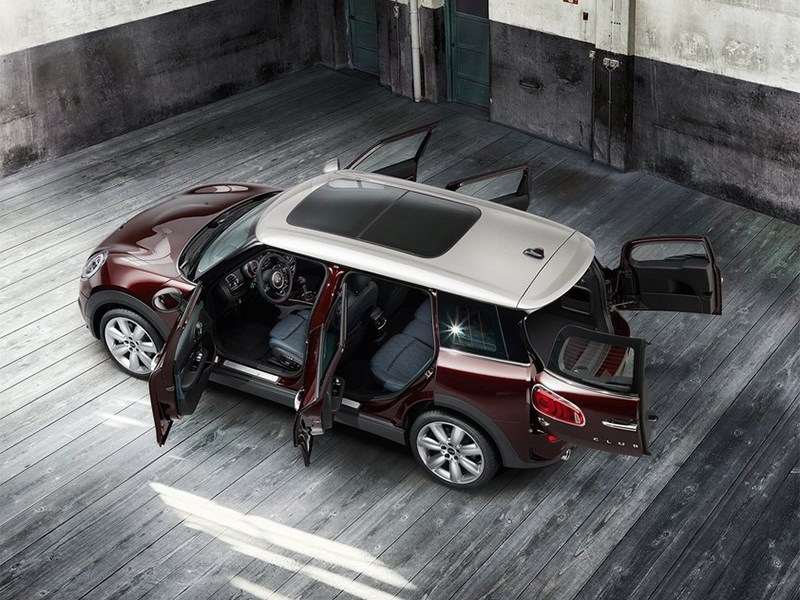 Фото MINI Clubman - Mini Clubman 2016 вид сверху