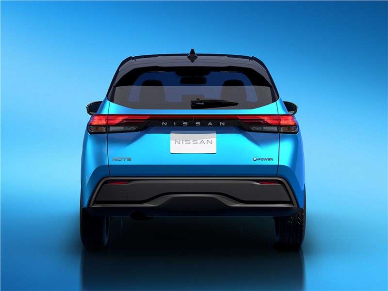 Фото Nissan Note - Nissan Note (2020) вид сзади