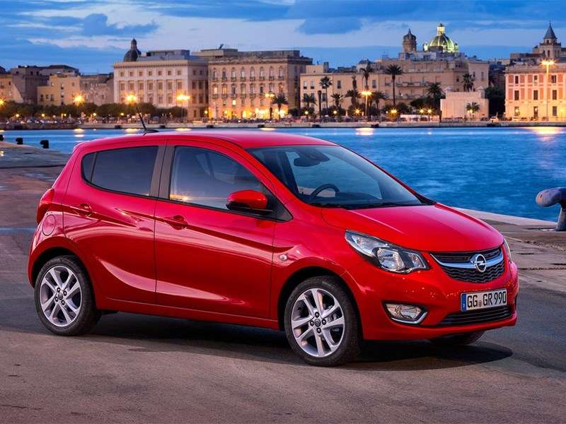 Фото Opel Karl - Opel Karl 2015 вид сбоку