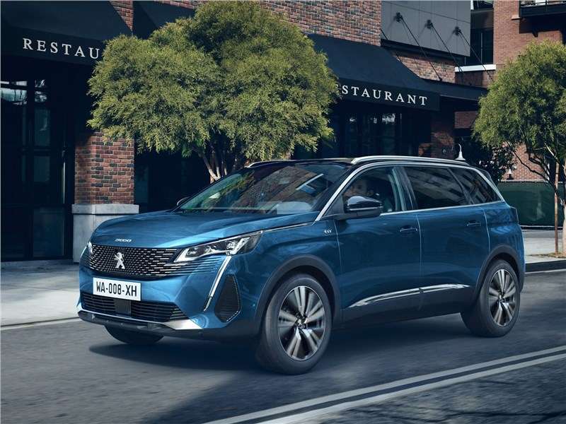 Фото Peugeot 5008 - Peugeot 5008 (2021) вид спереди