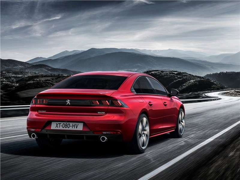 Фото Peugeot 508 - Peugeot 508 2019 вид сзади