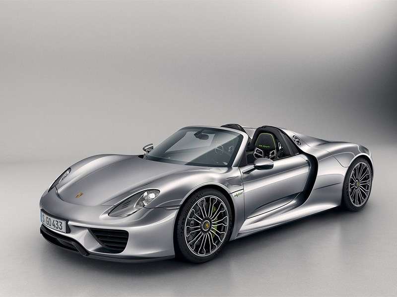 Фото Porsche 918 Spyder - Porsche 918 spyder 2012 вид спереди