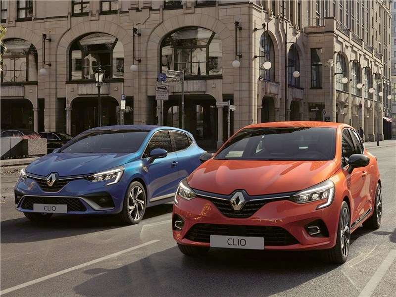 Фото Renault Clio - Renault Clio 2020 вид спереди