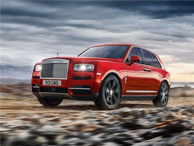Фото Rolls-Royce Cullinan - Rolls-Royce Cullinan 2019 вид спереди