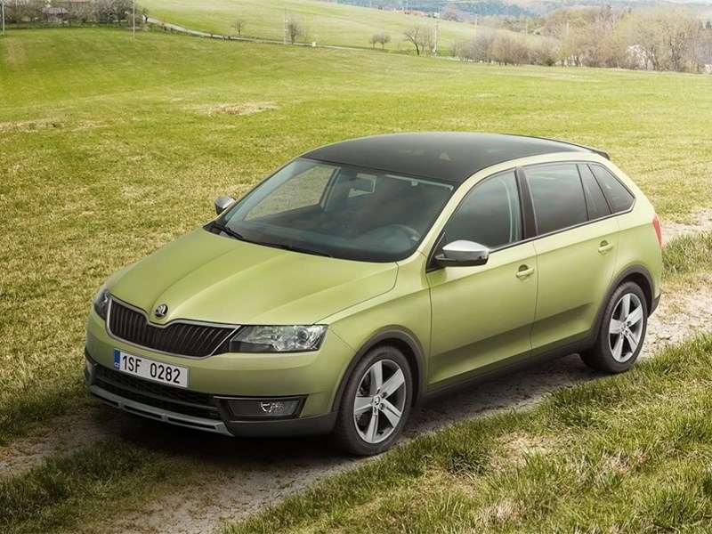 Фото Skoda Rapid Spaceback - Skoda Rapid Spaceback Scoutline 2015 Полумеры