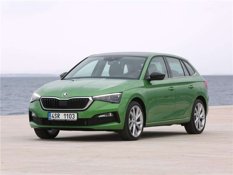Фото Skoda Scala - Skoda Scala 2019 вид спереди