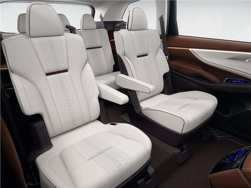 Фото Subaru Ascent - Subaru Ascent SUV Concept 2017 второй ряд