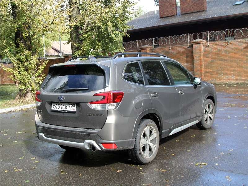 Фото Subaru Forester - Subaru Forester 2019 вид сзади