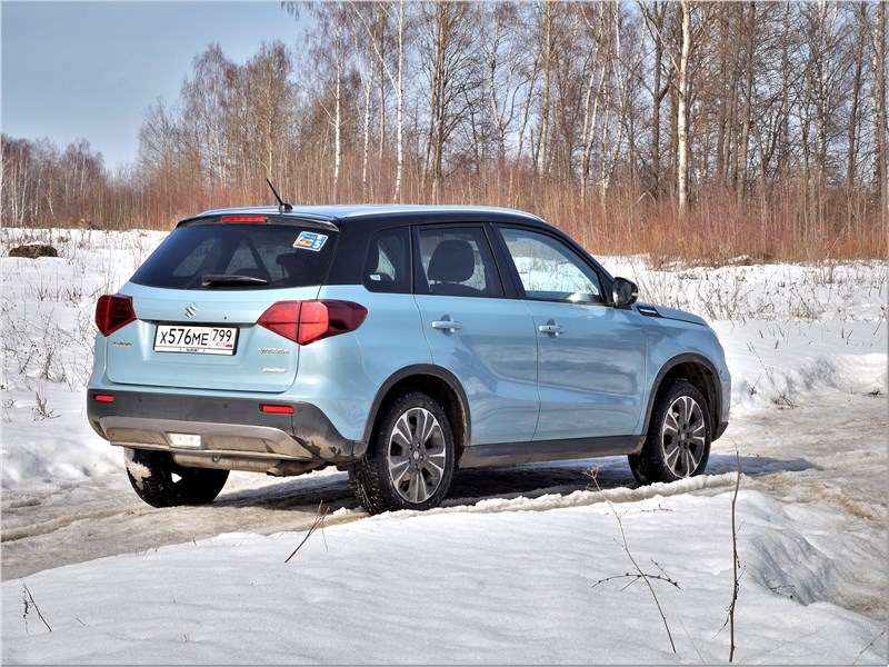 Фото Suzuki Vitara - Suzuki Vitara 2019 вид сзади