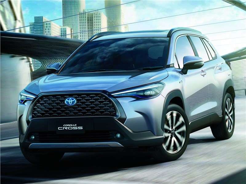 Фото Toyota Corolla Cross - Toyota Corolla Cross (2021) вид спереди